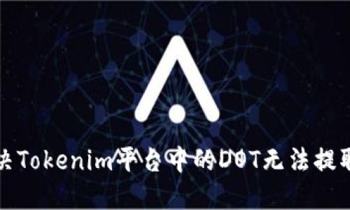 如何解决Tokenim平台中的DOT无法提取的问题